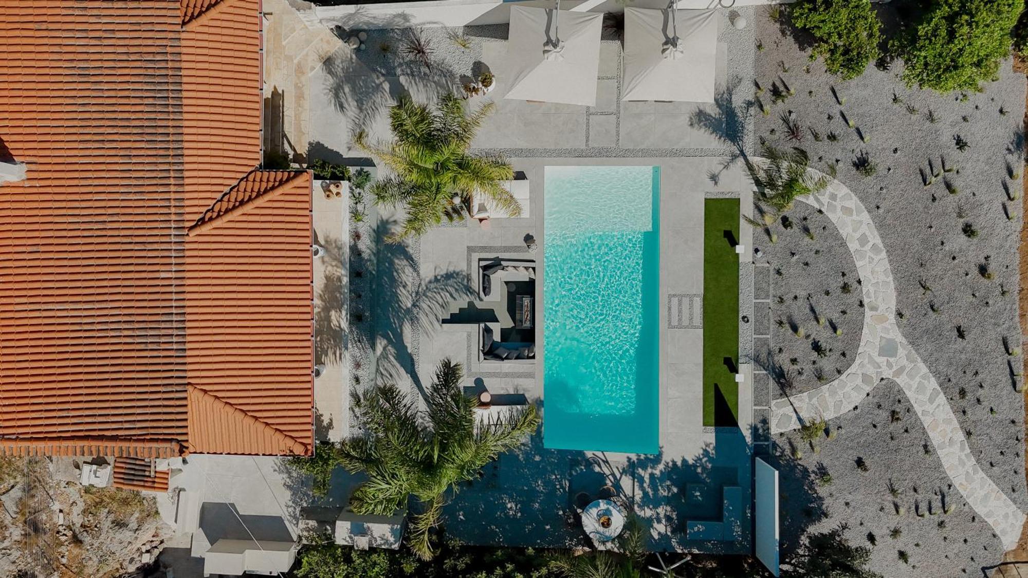 Nafplio Blue Topaz Poolside Villa Exterior photo